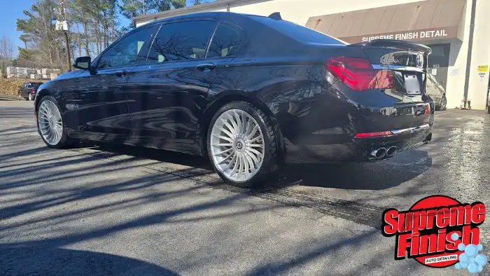 Alpina BMW with Ceramic Coated by Supreme Finish Side