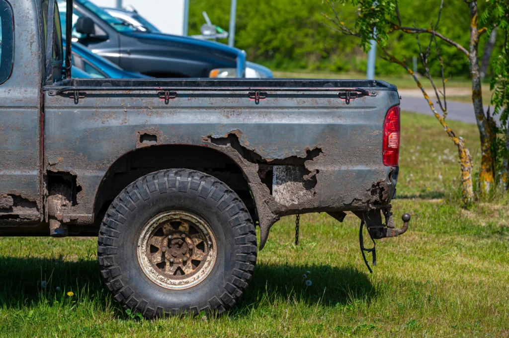 Rusty Pickup Truck in North Carolina
