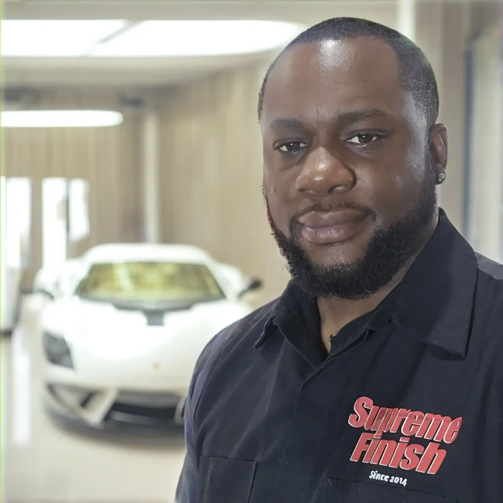 Kentrell Jackson - Owner of Supreme Finish Auto Detailing and Ceramic Coating in Raleigh