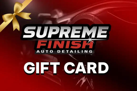 Supreme Finish Auto Detailing Gift Cards