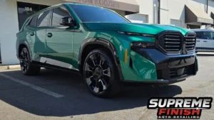 2024 BMW XM Ceramic Coating and Paint Correction Front