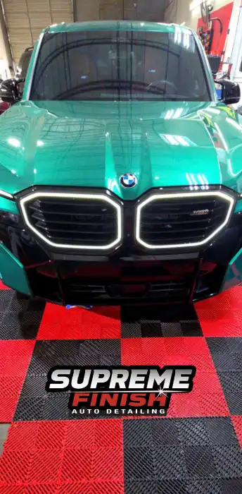 BMW XM ceramic coating project