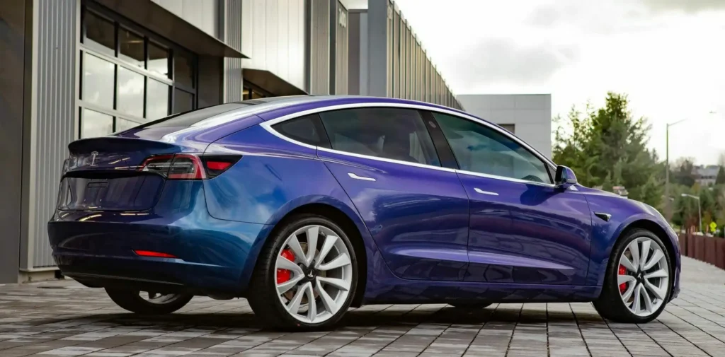 Tesla in STEK Prism color-shift PPF