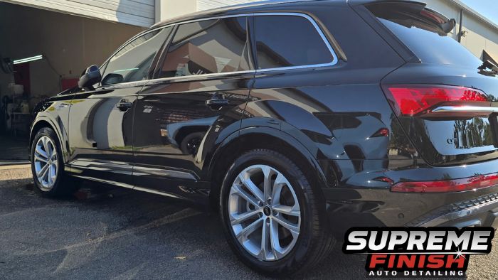 Audi Q7 Ceramic coating in raleigh nc